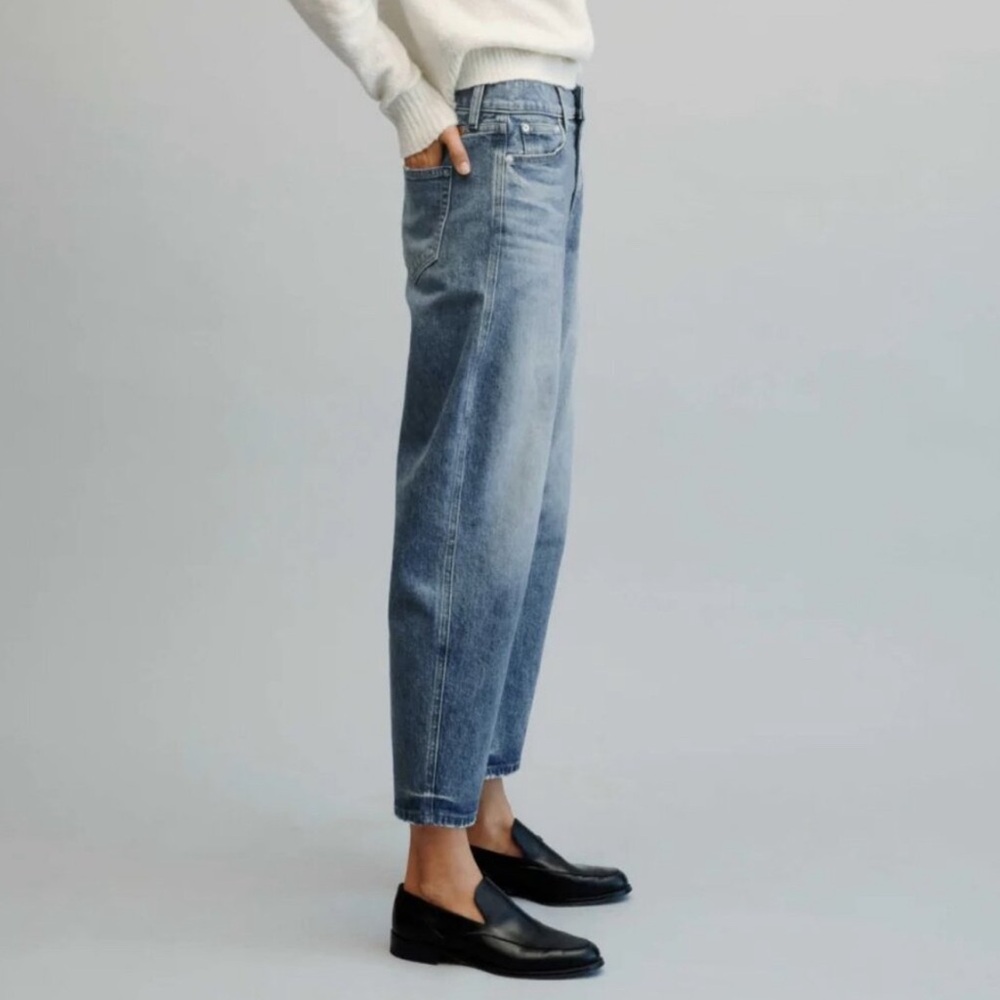 AYR Boyfriend Jeans in Classic Blue - Picture 3 of 9